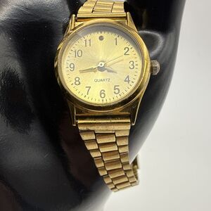 Vintage Gold Women’s Watch Quartz, New Battery